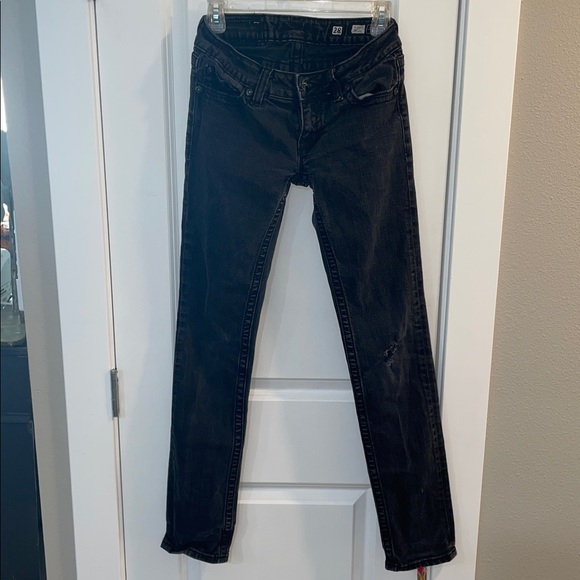 Miss Me Charcoal Skinny Jeans - Picture 2 of 8